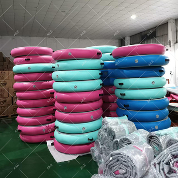 Ταεκβοντό φουσκωτή αθλητική επιφάνεια, κυκλικού σχήματος, PVC, κατάλληλη για γυμναστική και γιόγκα, προσαρμογή: στυλ, λογότυπο