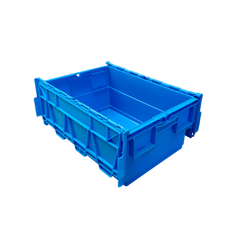 Plastična pravokutna kutija za skladištenje s poklopcem, injekcijsko oblikovana, PP materijal, debljina zida 1-2 mm, nosivost 30 kg, za skladištenje i organiziranje