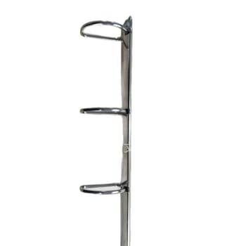 Μεταλλικό κυκλικό κλιπ PD292-4-38/26, κλιπ με 4 οπές για φακέλους και έγγραφα, προσαρμόσιμο