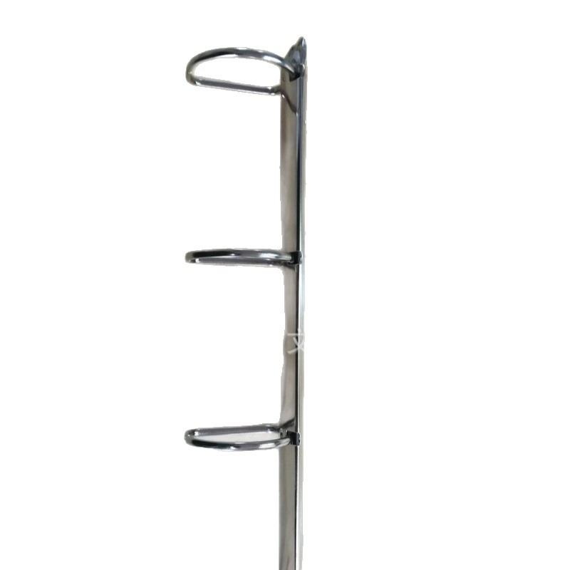 Μεταλλικό κυκλικό κλιπ PD292-4-38/26, κλιπ με 4 οπές για φακέλους και έγγραφα, προσαρμόσιμο