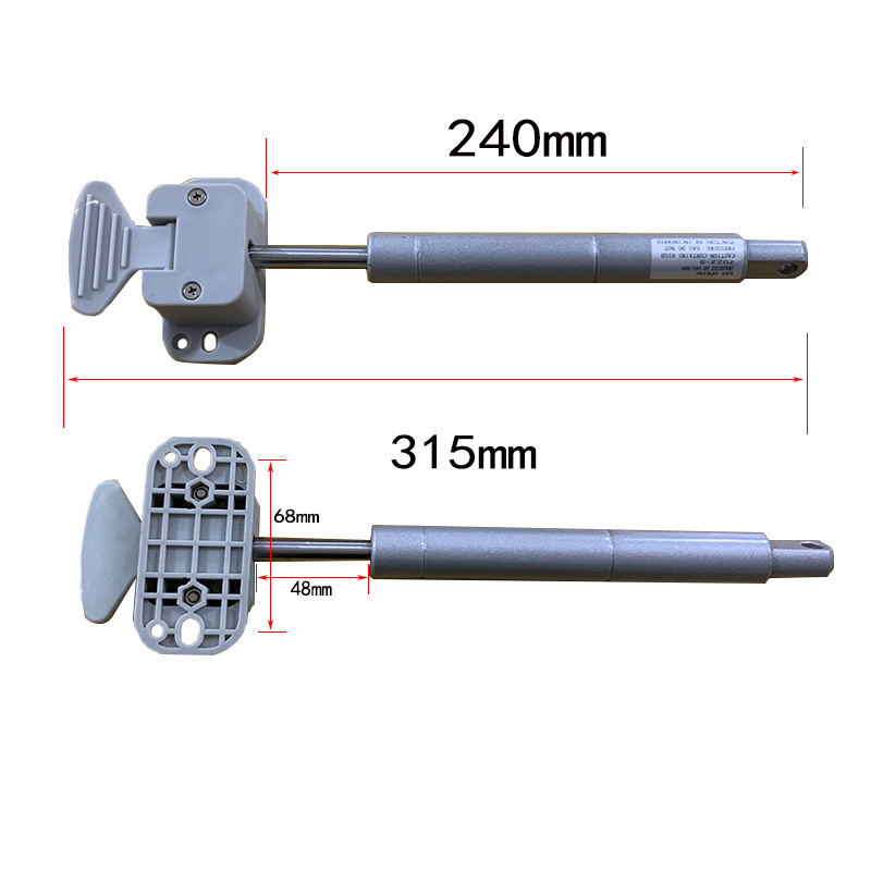 Dodatna oprema za stol: podesiva potporna šipka s kontroliranim plinskim amortizerom za dječje i uredske stolove