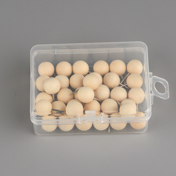 Drveni kuglasti čavlić za ploču, model cklrz-008, marka cklrz, u kutiji, za ured i obrazovanje