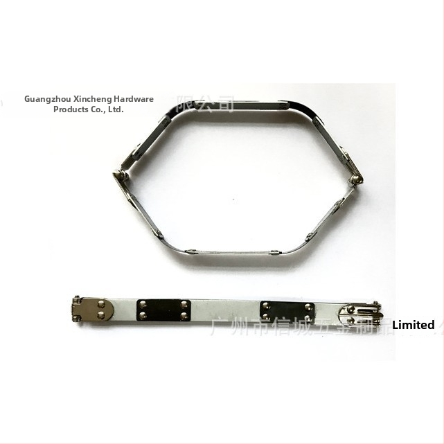 Klip za otvor torbe — mangan čelik, dizajn opružnog džepnog klipsa, dodaci za torbe, prilagodljivo od Letter City