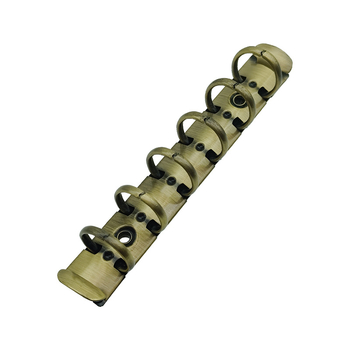 Metalni klips za dokumente s 6 rupa, model Ltr130-6-20/20, pakirano u kutiji