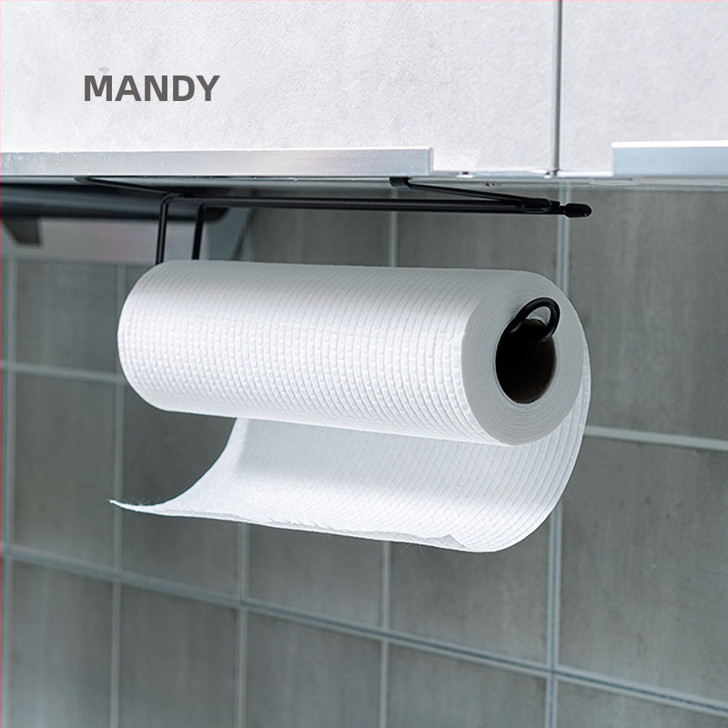 Manti Kuchynský vešiak bez vrtania — oceľ s vysokým mangánom, moderný minimalistický štýl, nosnosť 10 kg