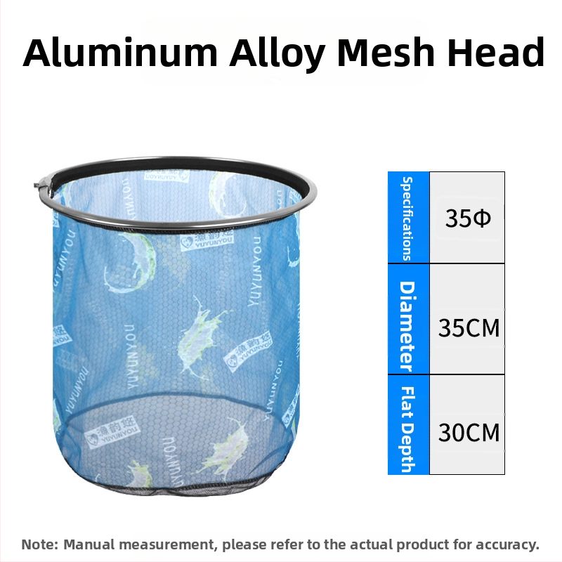 Hlavica siete z hliníkovej zliatiny pre rybársku sieť, vylepšená verzia, prehĺbená, Anti-Hook, odolná voči úniku vody (Materiál: hliníková zliatina; Zaťaženie: Iné; Hĺbka: Iné)