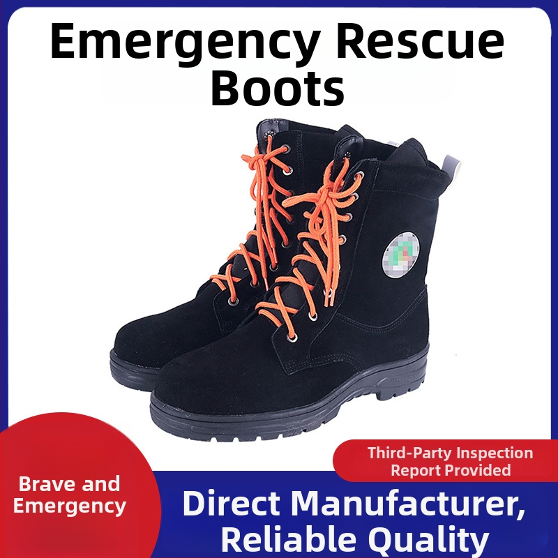 Visoke čizme za gašenje šumskih požara – otporne na plamen, otporne na probijanje, taktička zaštitna obuća za vanjske vježbe