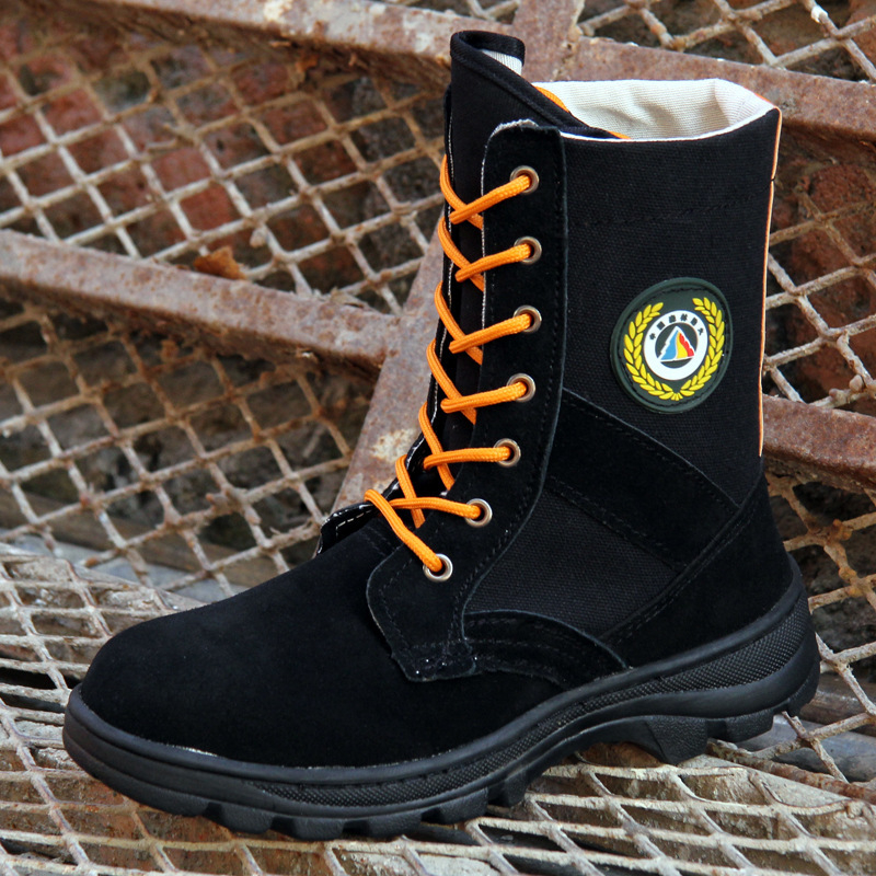 Visoke čizme za gašenje šumskih požara – otporne na plamen, otporne na probijanje, taktička zaštitna obuća za vanjske vježbe