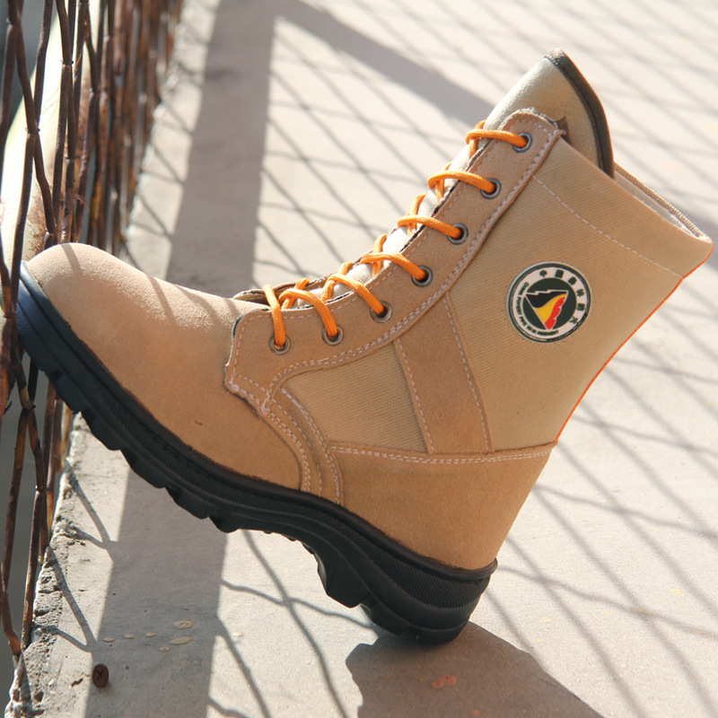 Visoke čizme za gašenje šumskih požara – otporne na plamen, otporne na probijanje, taktička zaštitna obuća za vanjske vježbe