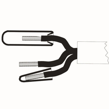 Konusna zaštitna kapica za kraj kabla za rad pri naponu 0,4 kV, model Power Construction, marka Weienke