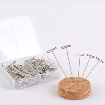 T-oblik igle za perike — skup komada, sustav pričvršćivanja