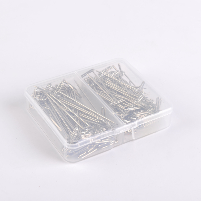 T-oblik igle za perike — skup komada, sustav pričvršćivanja