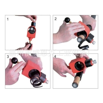 AE6210 Машина за отстраняване на външната изолация на кабел със sleeve-type, за средно и ниско налягане, със затворен контур и спирално рязане