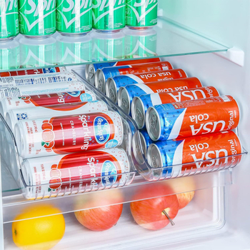 Deli plastična jednostavna kutija za pohranu limenki hladnih napitaka — Brand: Deli; Materijal: Plastika; Funkcija: Skladištenje; Kategorija: Skladištenje hladnih napitaka