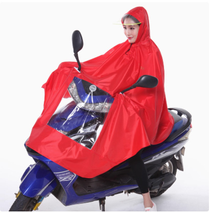 Poncho pentru vehicule electrice – material PVC, strat impermeabil din adeziv PVC, pentru adult, o singură persoană, stil modern