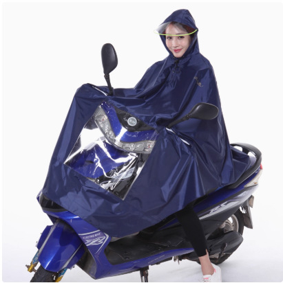 Poncho pentru vehicule electrice – material PVC, strat impermeabil din adeziv PVC, pentru adult, o singură persoană, stil modern