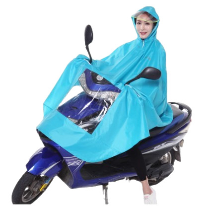 Poncho pentru vehicule electrice – material PVC, strat impermeabil din adeziv PVC, pentru adult, o singură persoană, stil modern