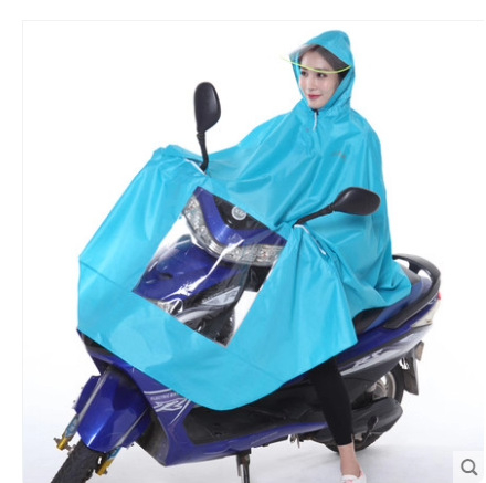 Poncho pentru vehicule electrice – material PVC, strat impermeabil din adeziv PVC, pentru adult, o singură persoană, stil modern