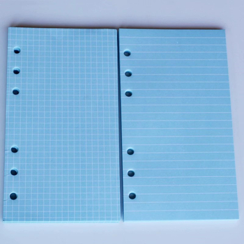 Refill pentru jurnal de călătorie cu foi detașabile, 40 foi, hârtie 100 g, 6 găuri