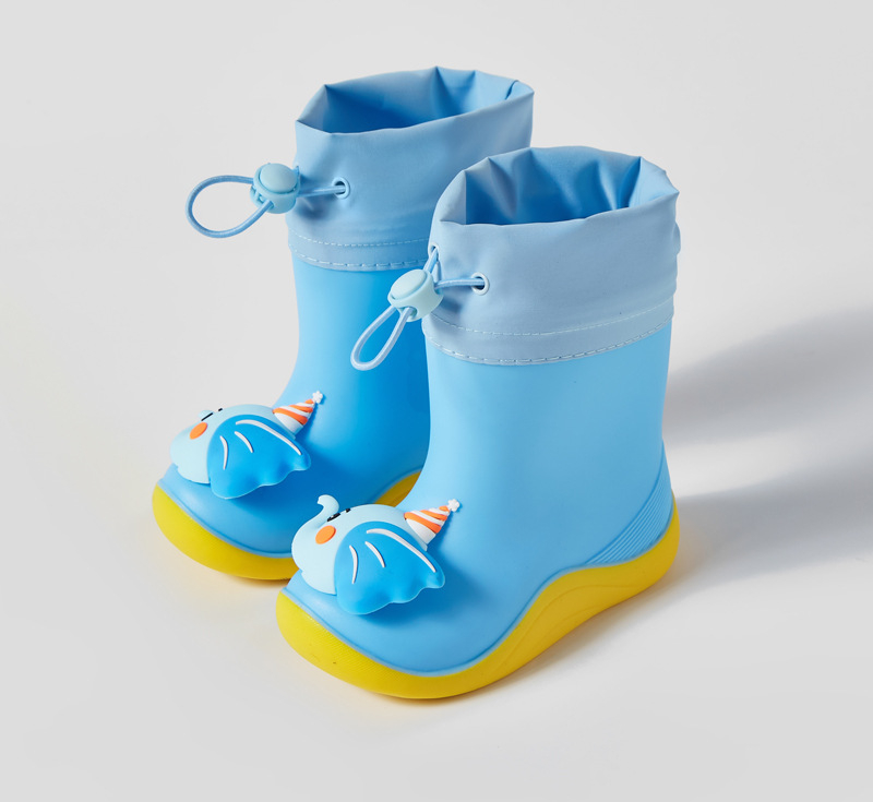 Set dječjeg kišnog kaputa i čizama za kišu — crtani jednokatni kišni kaput, EVA tkanina, debljina 13 mm, za školu