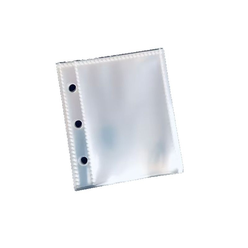Huihe Prozirni PP Mini Binder s 3 rupama, razmak rupa 3 cm, 20 listova
