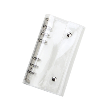 PVC mekani zaštitnik za razdjelne listove s prozirnim poklopcem, uklonjivo debelo jezgro, 6 rupa, 50 listova