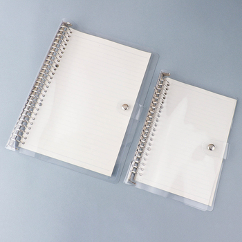 ZS 6018 Jurnal cu husă din PVC moale și carcasă detașabilă pentru foi, găuri 20/26, compatibil cu refili de foi