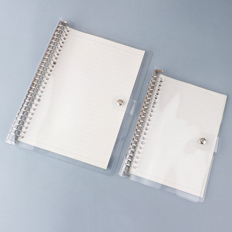 ZS 6018 Jurnal cu husă din PVC moale și carcasă detașabilă pentru foi, găuri 20/26, compatibil cu refili de foi