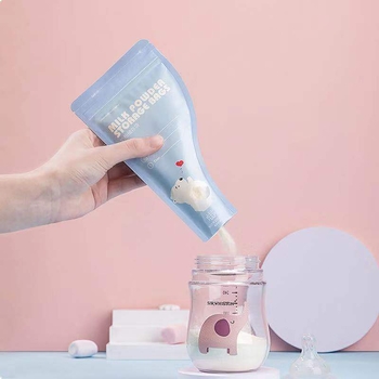 Σετ αποθήκευσης γάλακτος σε σκόνη: φορητό σακουλάκι μιας χρήσης με σφραγίδα και κουτί αποθήκευσης, Sir Wheston, στυλ 39064733