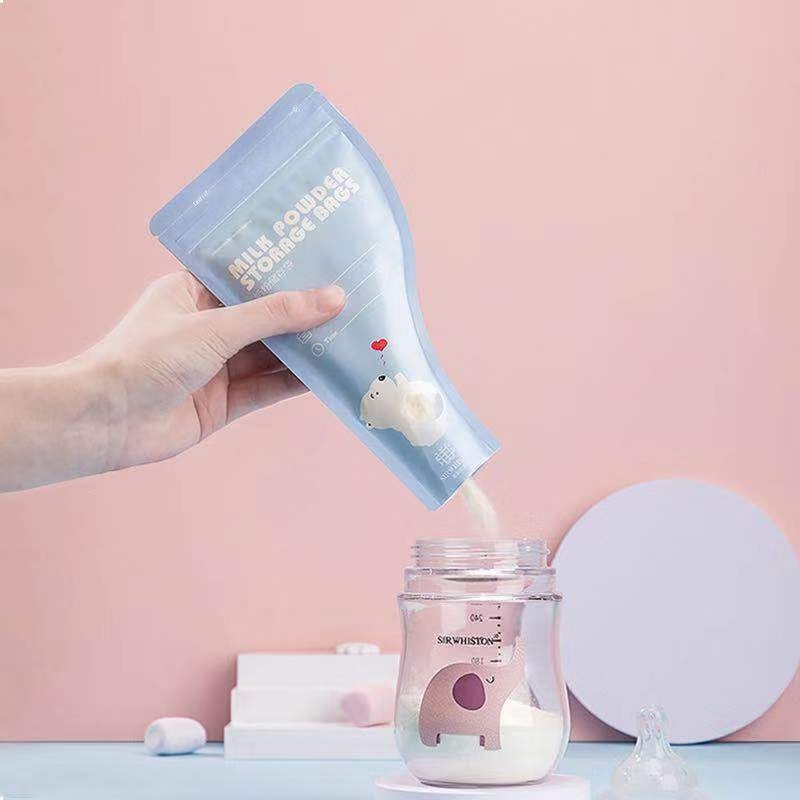 Σετ αποθήκευσης γάλακτος σε σκόνη: φορητό σακουλάκι μιας χρήσης με σφραγίδα και κουτί αποθήκευσης, Sir Wheston, στυλ 39064733