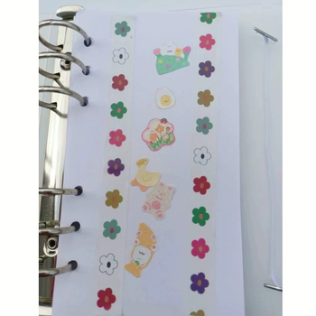 Bilježnica Lx-01 s dvostrukim release-paper unutarnjim stranicama, 40 listova, 6 rupa, prilagodljivo