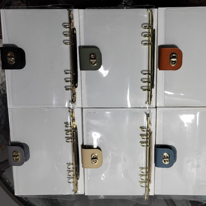 Spremnik za štednju s 100 Sakura omotnica, laminirane stranice za praćenje, unaprijed numerirani džepovi, PVC unutarnje stranice, prilagodljivo