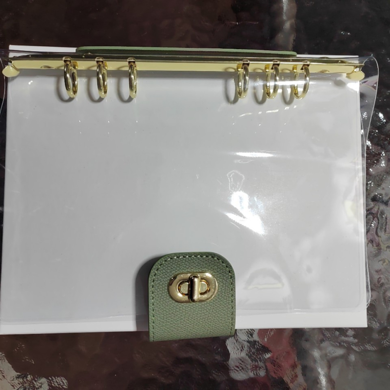 Spremnik za štednju s 100 Sakura omotnica, laminirane stranice za praćenje, unaprijed numerirani džepovi, PVC unutarnje stranice, prilagodljivo