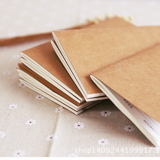 Φορητός ταξιδιωτικός σημειωματάριο με εναλλάξιμες εσωτερικές σελίδες — Guodong Paper Bag, μοντέλο Portable, Forest χαρτί, 80 g/m²