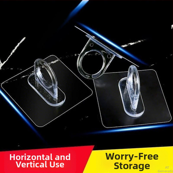 Kruhový samolepiaci vešiak na stenu — multifunkčná zostava s tromi radmi háčikov, nosnosť 20–30 kg