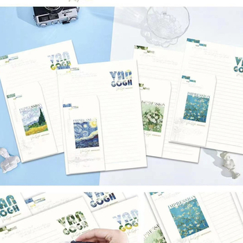 Σετ Α4 Χαρτιού Επιστολών με Φάκελο – Μηνύματα Έμπνευσης και Όμορφο Τοπίο Στυλ Γράφης (Στυλ: Άλλο; Προσαρμογή: Όχι; Φάκελος: Όχι)