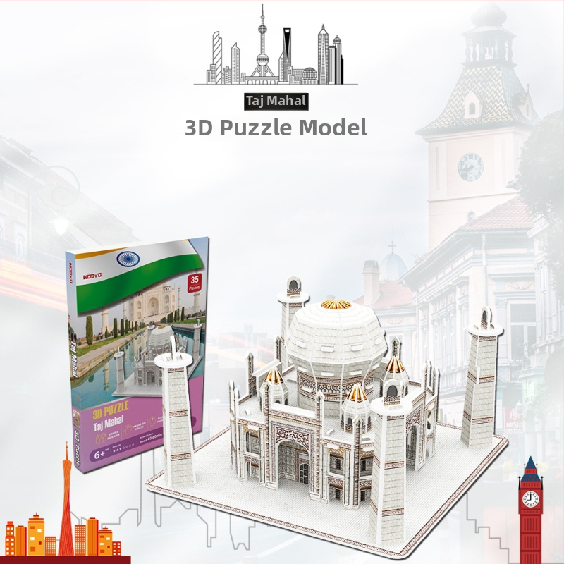 Trojrozmerná papierová skladačka — DIY, značka nosto/Northto, pre 7–14 rokov.