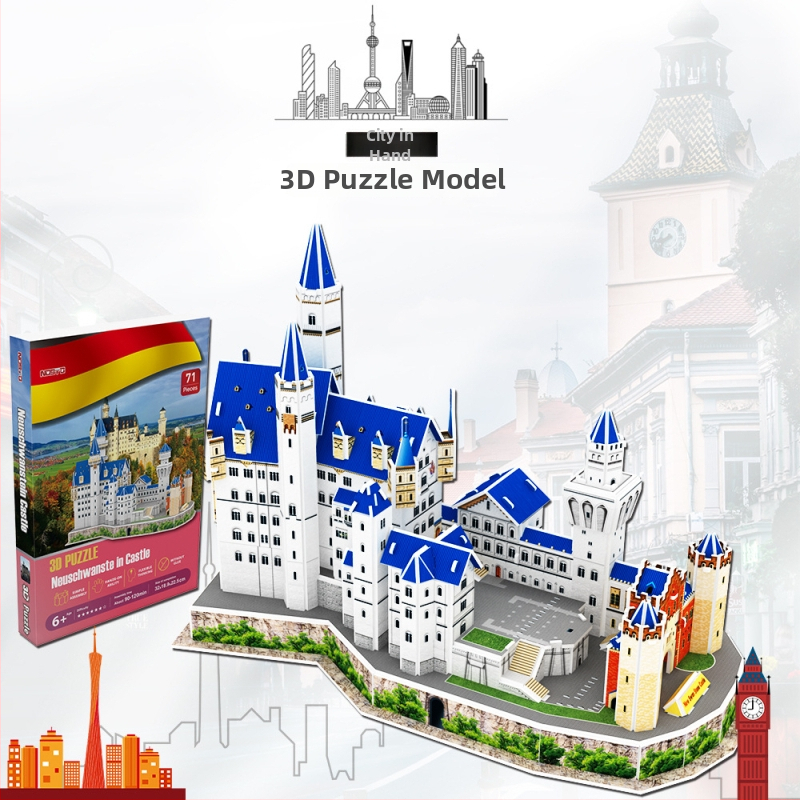 Trojrozmerná papierová skladačka — DIY, značka nosto/Northto, pre 7–14 rokov.