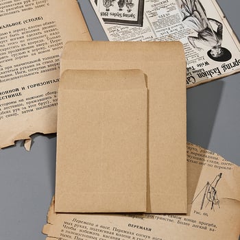 Φάκελος από Kraft χαρτί, σε στυλ κινεζικού φακέλου για έγγραφα, μοντέλο No.5/dl, εκτύπωση λογότυπου, προσαρμογή