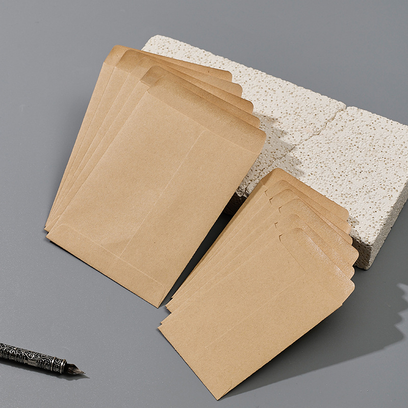 Φάκελος από Kraft χαρτί, σε στυλ κινεζικού φακέλου για έγγραφα, μοντέλο No.5/dl, εκτύπωση λογότυπου, προσαρμογή