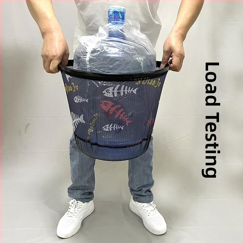 Hlava rybárskej sieťky z hliníkovej zliatiny, odnímateľná a vymeniteľná sieť, kruhový tvar, proti zachytávaniu, rýchloschnúca