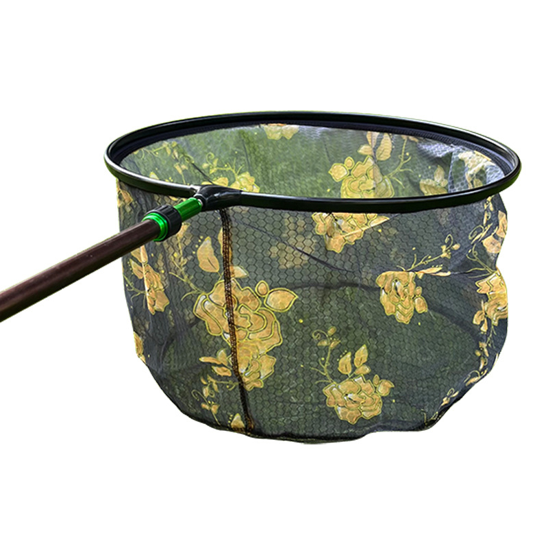 Алуминиево-сплавна глава за риболовна мрежа, разглобяема и заменяема мрежа, кръгла форма, защита от закачане, бързосъхнеща мрежа