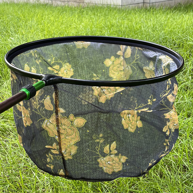 Алуминиево-сплавна глава за риболовна мрежа, разглобяема и заменяема мрежа, кръгла форма, защита от закачане, бързосъхнеща мрежа