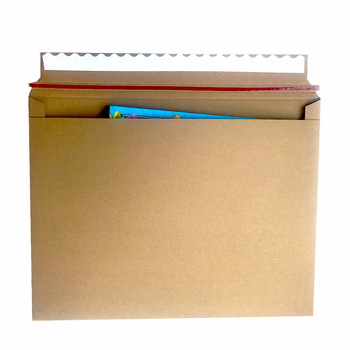 Φάκελος εξπρές συσκευασίας από kraft χαρτί, τριών επιπέδων κυματοειδές χαρτόνι, μοντέλο 03112, διατίθεται εκτύπωση λογότυπου, προσαρμογή