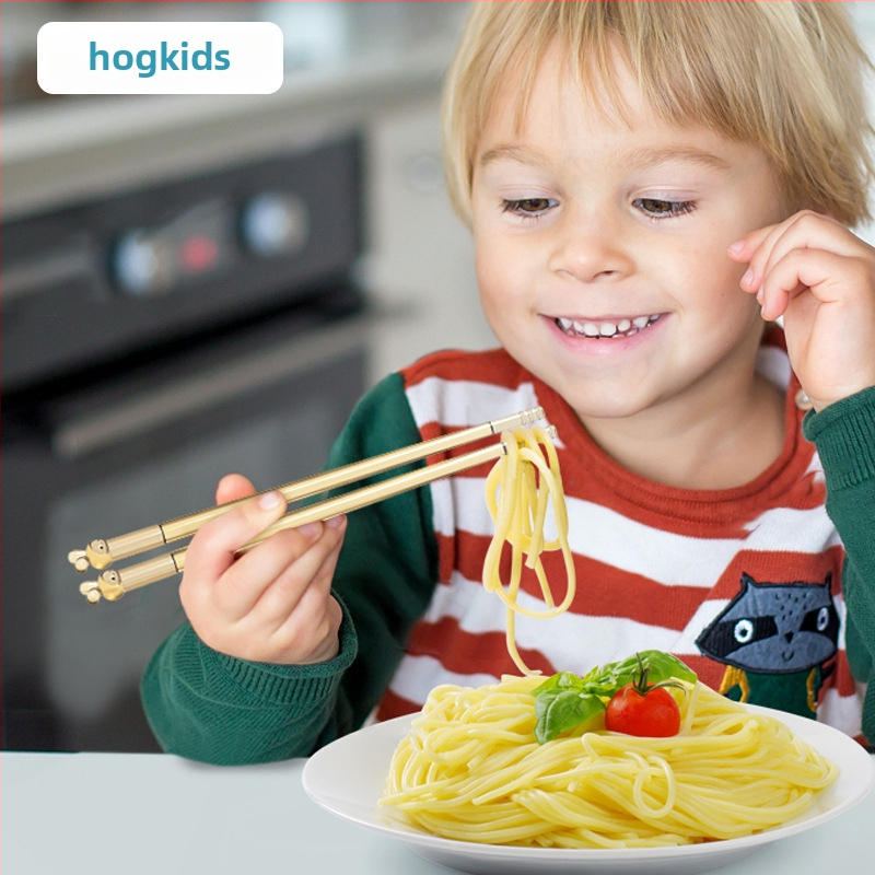 Ξυλάκια φαγητού για παιδιά - καρτούν στυλ, PPSU-P300 υλικό, κατάλληλο από 3 ετών, Hogokids, 120 σετ
