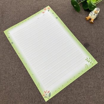 Engleski papir za pisanje, stil kuverte, bez logotipa, bez mogućnosti prilagodbe, nije uvezen