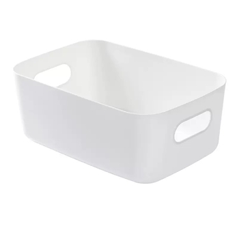Desktop kutija za skladištenje nakita, bez poklopca, plastična, 10 pretinaca, moderan minimalistički stil