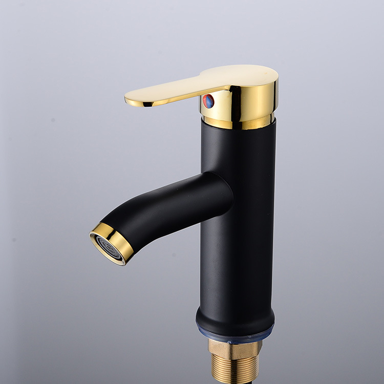 Nehrđajući čelični slavina za umivaonik u kupaonici – miješalica s keramičkim jezgrom, vertikalna instalacija, 0–90°C radna temperatura, ulaz/izlaz 10 mm