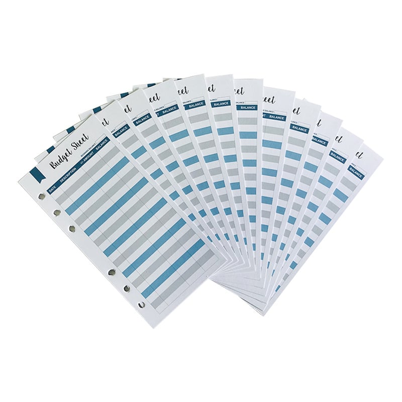 Διατρυπημένος φάκελος προϋπολογισμού με κάρτα καταναλωτή και χάρτινη ευχετήρια κάρτα, 200 g διπλής offset χαρτιού, στυλ δυτικού φάκελου, δυνατότητα εκτύπωσης λογότυπου, προσαρμογή