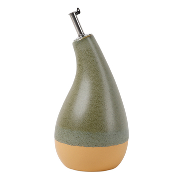 Mu yun keramička boca za ulje, automatsko otvaranje i zatvaranje, kuhinjska boca za ulje, moderni minimalistički stil, kod 20250711 summer breeze-oil pot